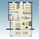 Διαμέρισμα 5 Sterne Penthouse Deichsuite