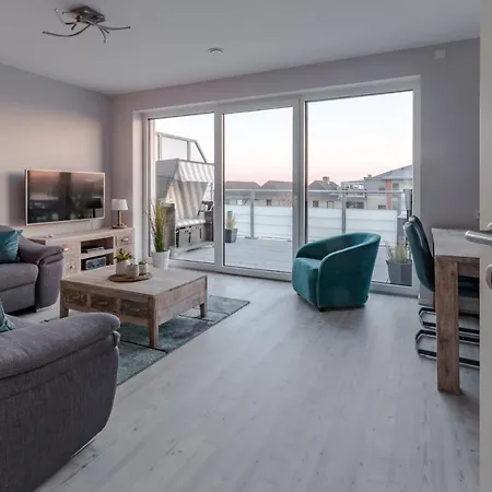 5 Sterne Penthouse Deichsuite Apartment Busum